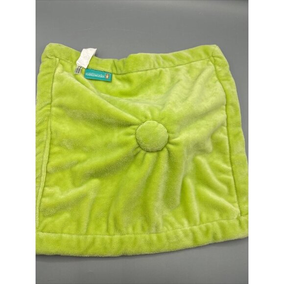 Tiddliwinks Plush Elephant‎ Baby Lovey Blanket Green Soft Security  12"x12" - Picture 4 of 4